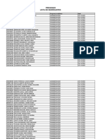 List of New Undergraduate Students