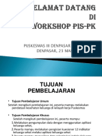 Workshop Pis PK 2019