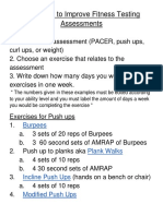 Strategies To Improve Fitness Testing Assessments