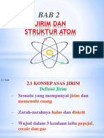Bab 2 Jirim Dan Struktur Atom