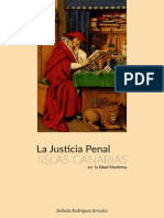 La Justicia Penal en Las Islas Canarias en La Edad Moderna (Digital PDF