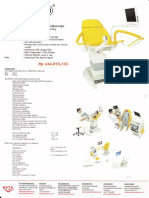 Gynaecological Examination Chair with Digital Video Colposcope