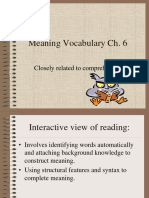 meaning vocabulary ch. 6