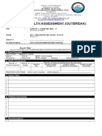 Form 3-C - Rapid Health Assessment (Outbreak)