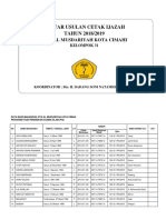 Daftar Usulan