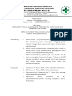 9.1.1.1a SK Kewajiban Tenaga Klinis Dalam Peningkatan Mutu Klinis Dan Keselamatan Pasien