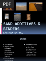 Sand Additives &amp; Binders