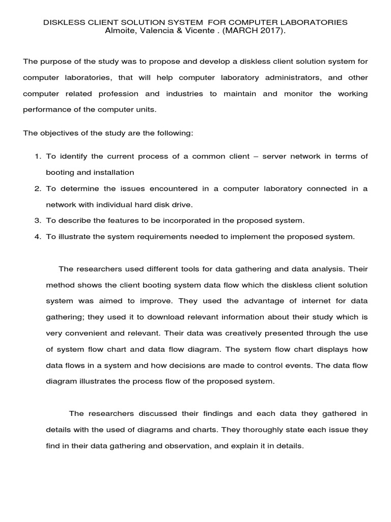 Diskless Systems for IT Admins | PDF | System | Computer Network