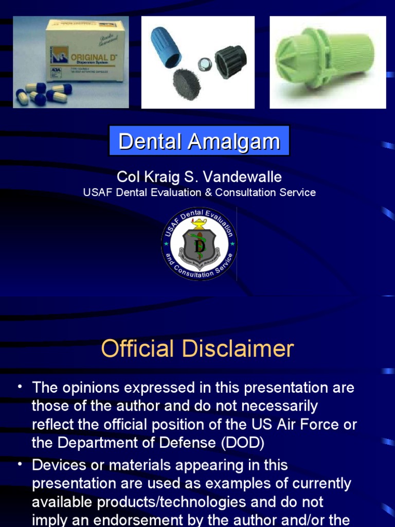 Dental Amalgam PDF Chemistry Building Engineering