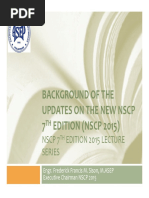 06 ASEP-Qatar - Background of The Updates On The New NSCP 7th Edition - Frederick Francis Sison PDF