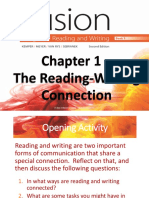 Chapter 1. The Reading Writing Connection