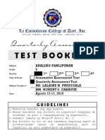 AP9 1st QUARTER 2019-2020 Test Booklet