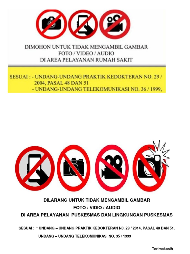 Dilarang Untuk Tidak Mengambil Gambar | PDF