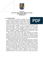 PROPOSAL KEGIATAN BAKTI SOSIAL OPERASI KATARAK New