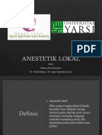 Anestetik Lokal