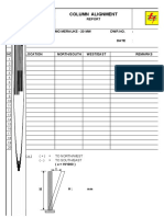 Column Alignment Verticality