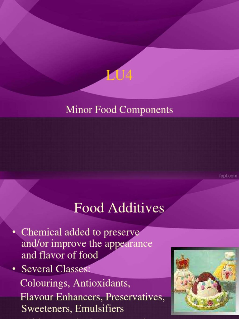 Food Additive PDF Sugar Substitute Flavor