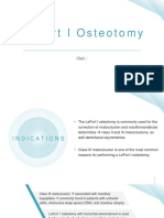 LeFort I Osteotomy Correction of Malocclusion and Maxillofacial Deformities