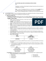 HANDOUT 2 - Introduction To Accouting Equation and Double Entry SYstem