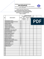 Format Penilaian Adzan PDF