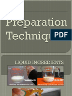 Preparation Techniques