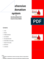Blood Donation - A Comprehensive System PDF