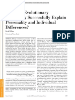 Evolution Personality and Individual Differences 2009 PDF