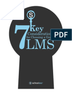 7 Key Considerations For Choosing A Great LMS