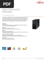 Fujitsu Celsius M720-Datasheet