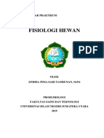 Modul Ajar Praktikum Fisiologi Hewan