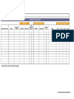 Manpower Planning Sheet