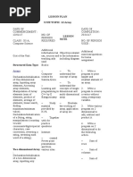 Lesson Plan Array