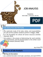 2 - Job Analysis