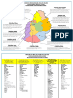 Map of Health Offices and Localities Covered