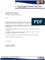 APPLICATION LETTER WITH LETTERHEAD Work Immersion