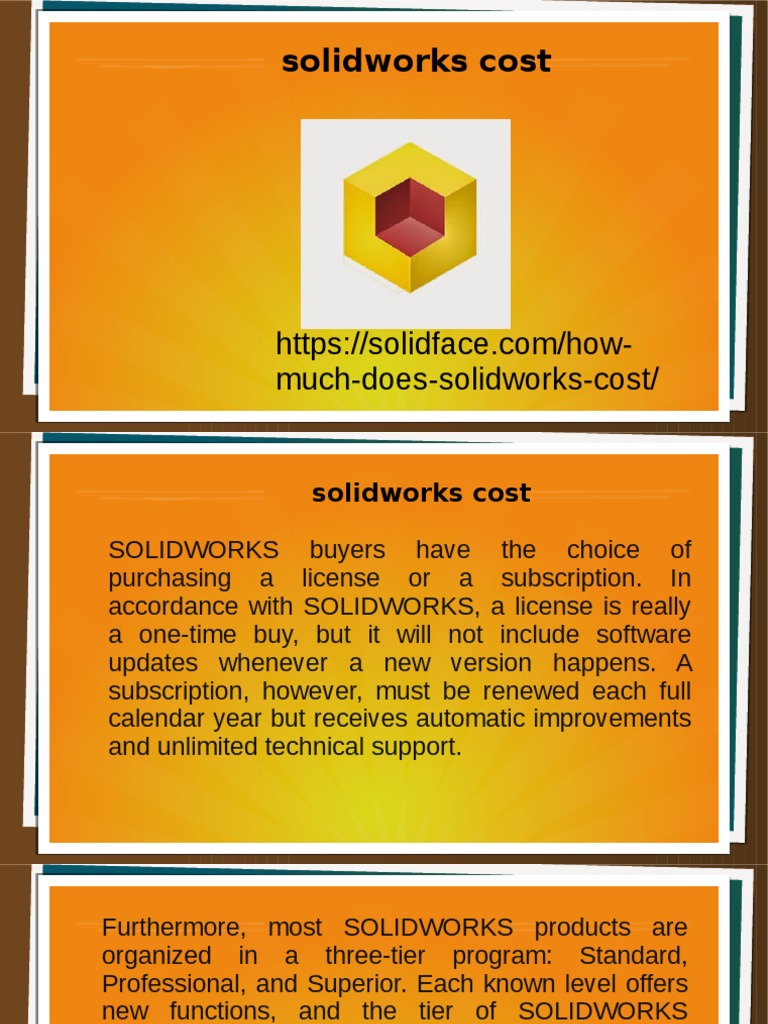 Solidworks Cost PDF