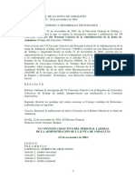 VI Convenio Colectivo Administracion Andalucia 2002 y modificacion 2006