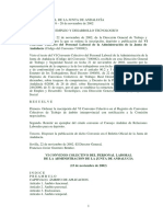 VI Convenio Colectivo Administracion Andalucia 2002 y Modificacion 2006