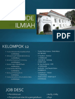 KELOMPOK 12 FILSAFAT - Metode Ilmiah-converted