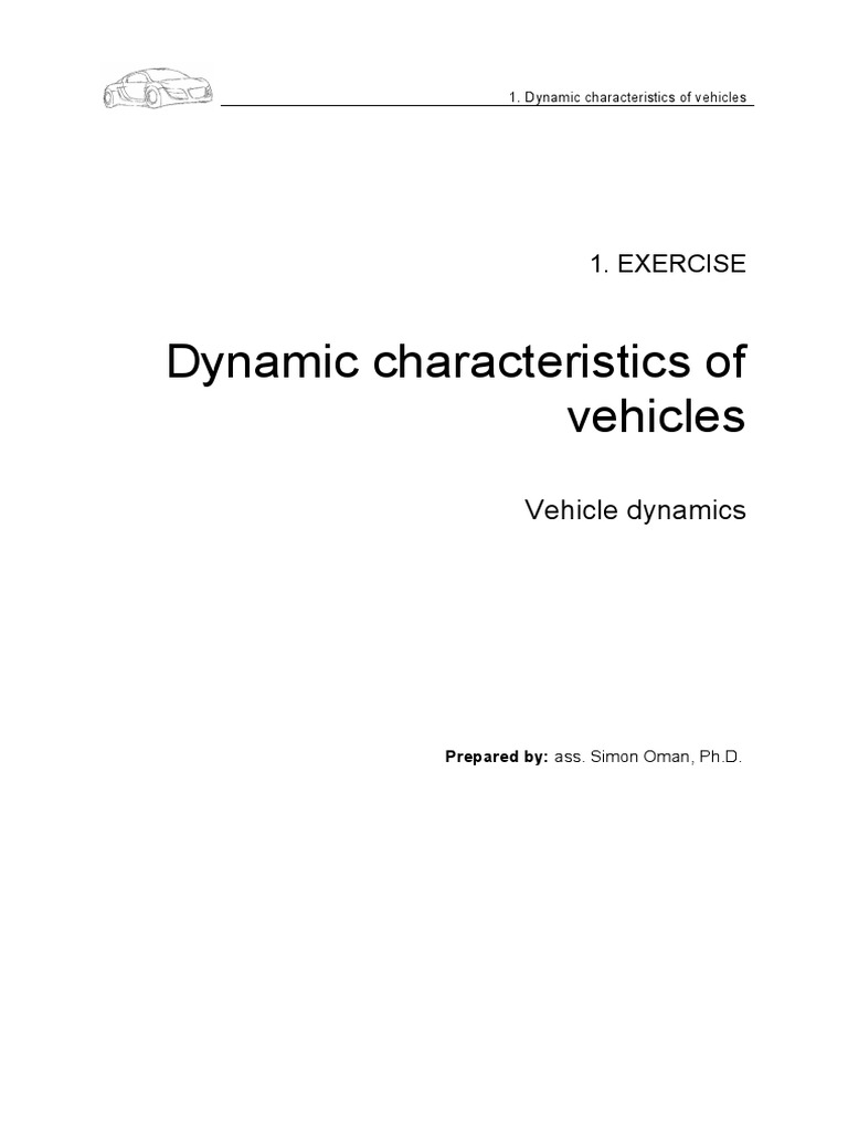 Dynamic Vehicle Friction Transmission Analysis | PDF | Transmission ...