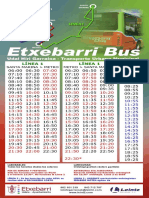 Etxebarribus Horarios