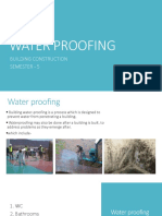 Water Proofing