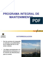 5 Linemientos Plan de Mantenimiento