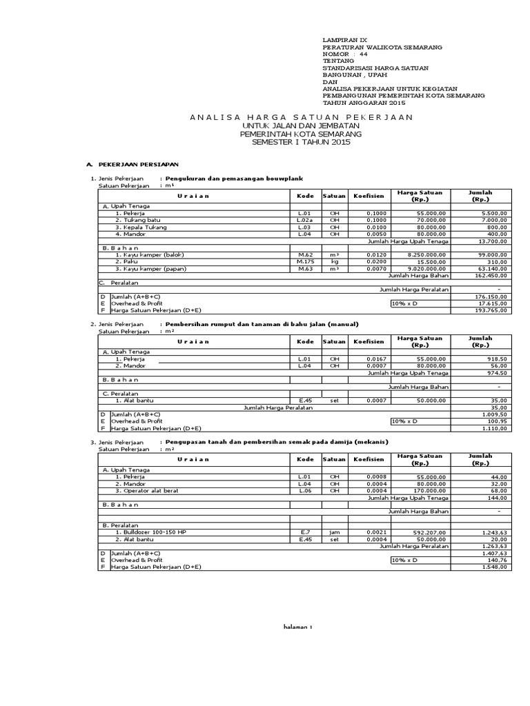 Contoh Analisa PDF | PDF