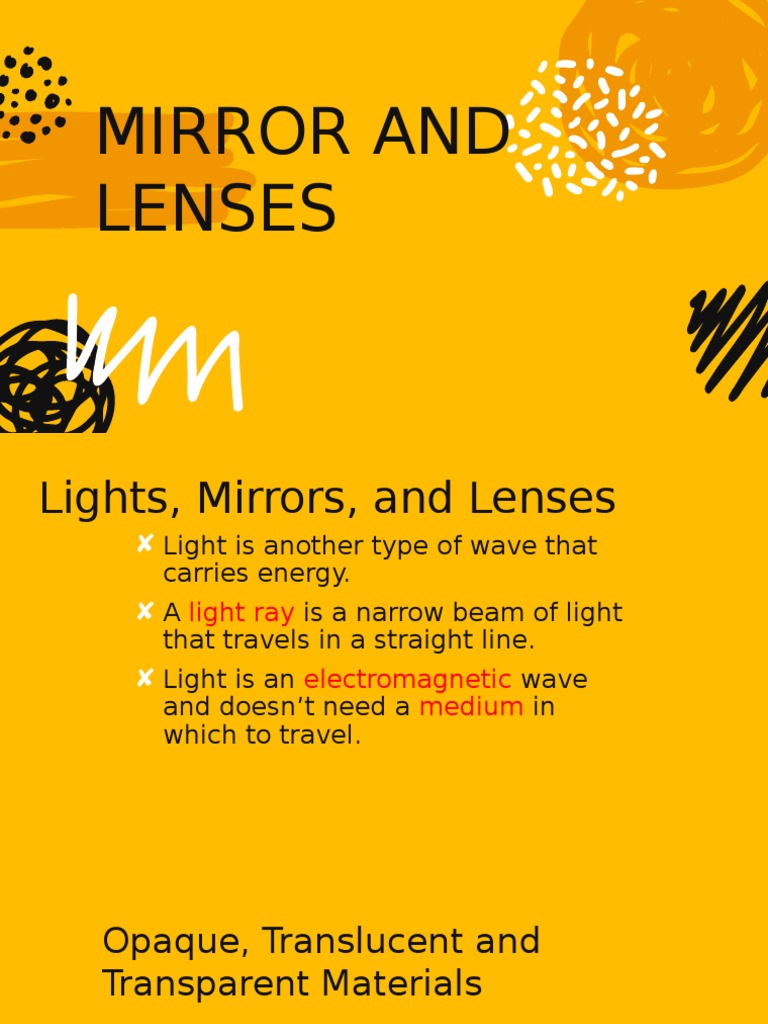 Understanding Mirror Reflection Principles | PDF | Reflection (Physics ...