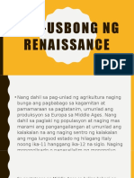 Pag Usbong NG Renaissance