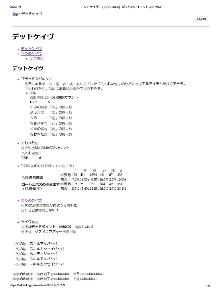 デッドケイヴ 島生活slg ぼくらのアイランド攻略 Wiki