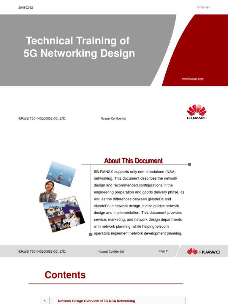 5G Network Design Training Guide | PDF | Computer Network | Ip Address