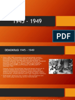 DEMOKRASI DI INDONESIA 1945-1949