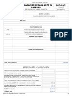 Cálculo ISR Asalariados - Portal SAT Proyectada PDF